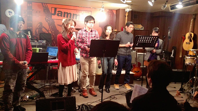 写真　森音楽教室ボーカルコース2016-17冬の発表会